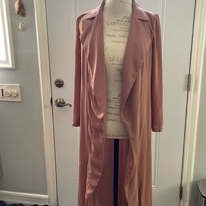 Nude/Mauve colored Duster